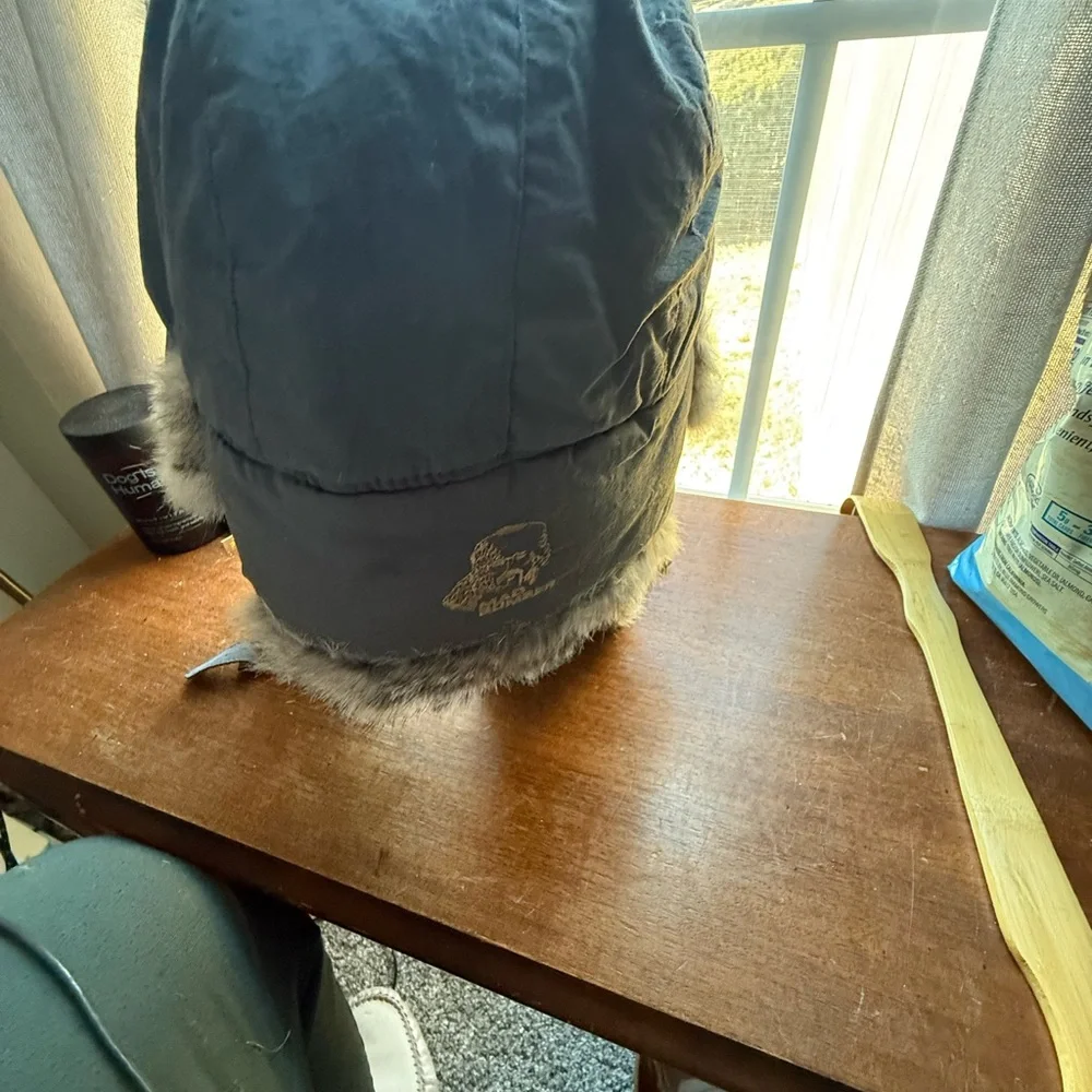 Mad Bomber  Hat Large Trapper Fake  Fur Lined Snap Button Pilot Cap - Picture 3 of 13